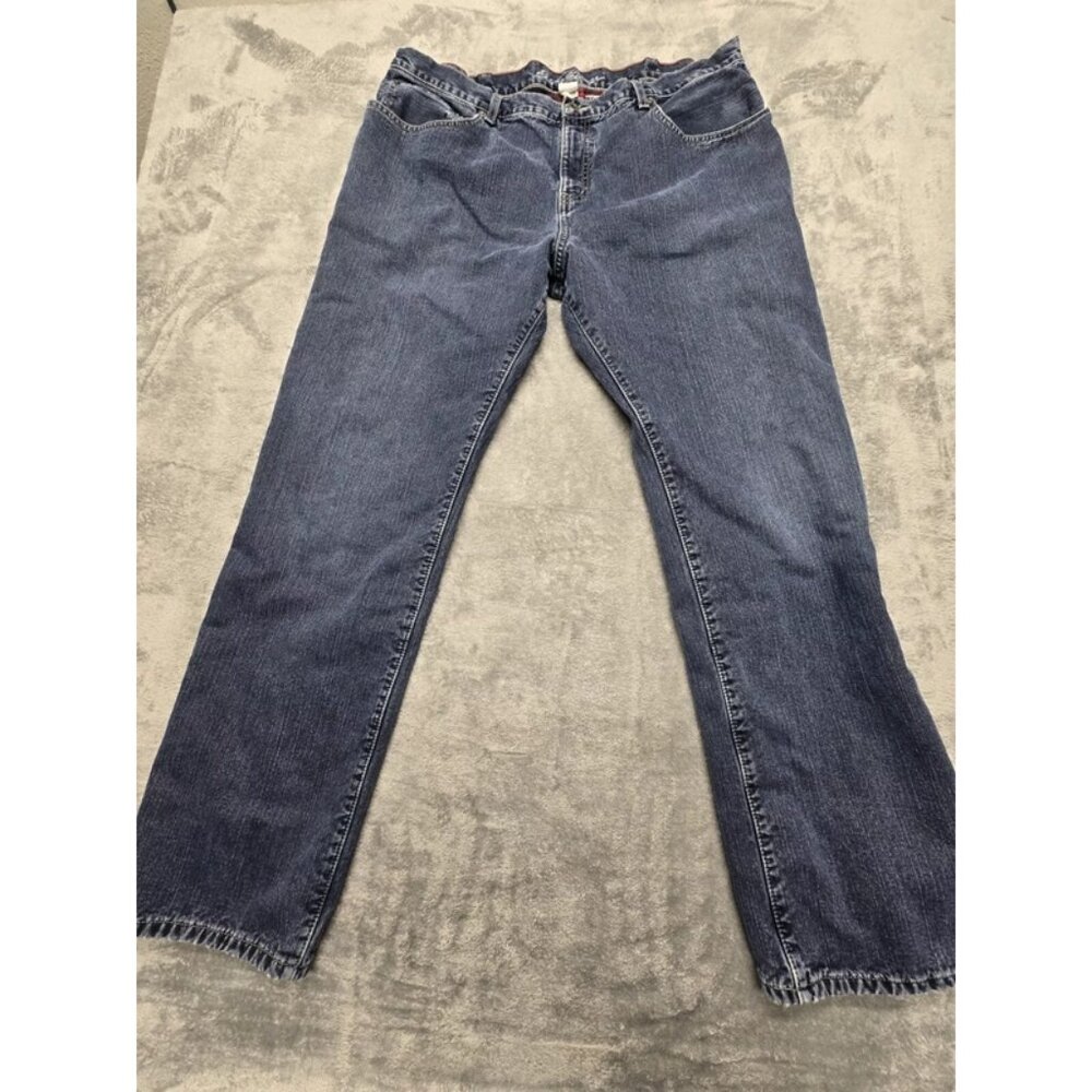 Eddie Bauer Jeans Men‎ Insulated 42x34 Relaxed Fit R929 B32.   (sku#20)